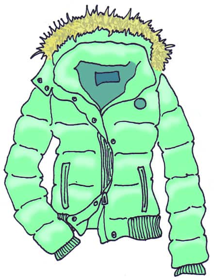 winter jacket clipart - photo #4