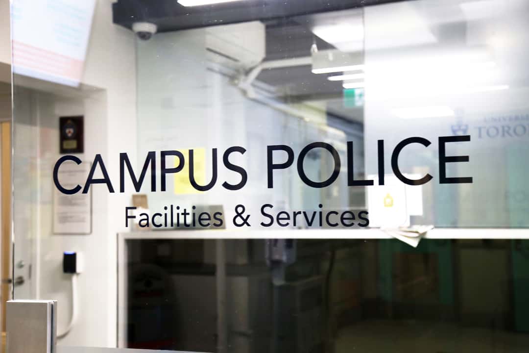 Policing on campus has come under scrutiny. SHANNA HUNTER/THE VARSITY