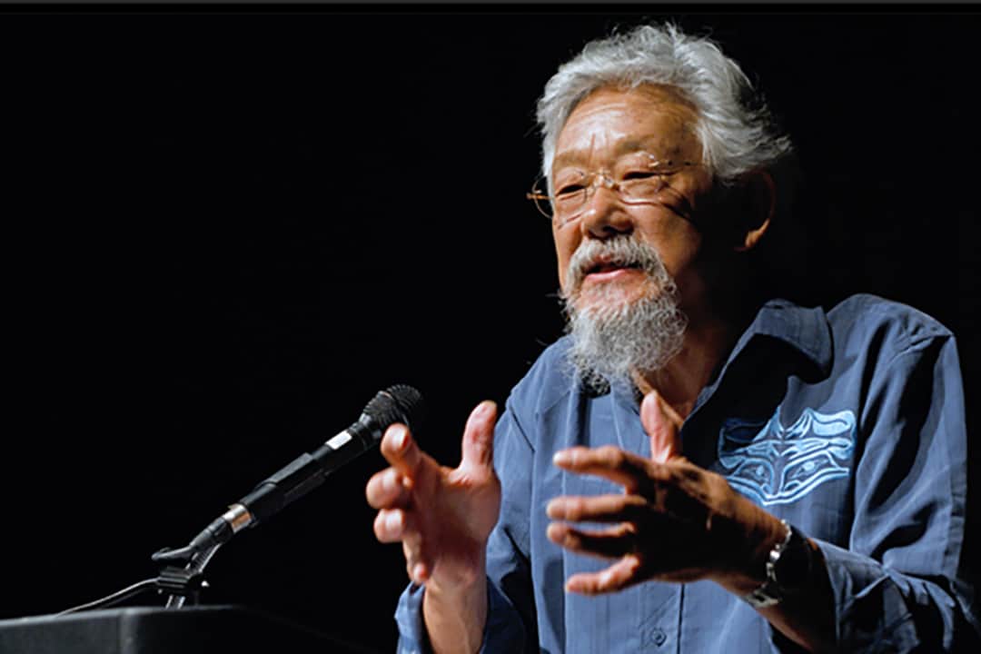 David Suzuki is the host of “Rebellion,” the season opener for the 60th season of CBC’s The Nature of Things. JOHN W MACDONALD/FLICKR