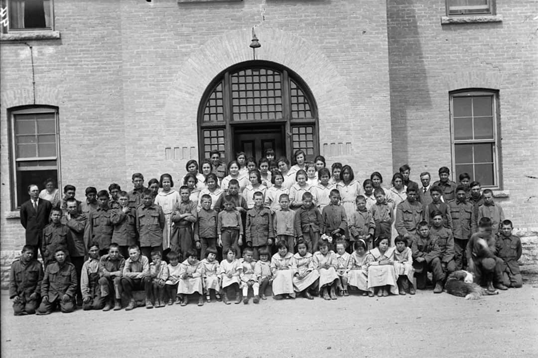 The residential school system allowed for the abuse of Indigenous children and the erasure of Indigenous heritage and culture. PHOTO COURTESY OF STILL PHOTOGRAPHY DIVISION_NATIONAL FILM BOARD OF CANADA LIBRARY AND ARCHIVES CANADA