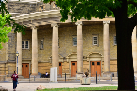 Convocation Hall, where students online alleged TPS officers arrested student. EHSAN ETESAMI/THE VARSITY